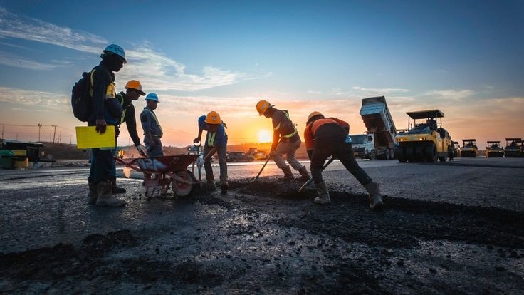 Road construction and bitumen surfacing management
